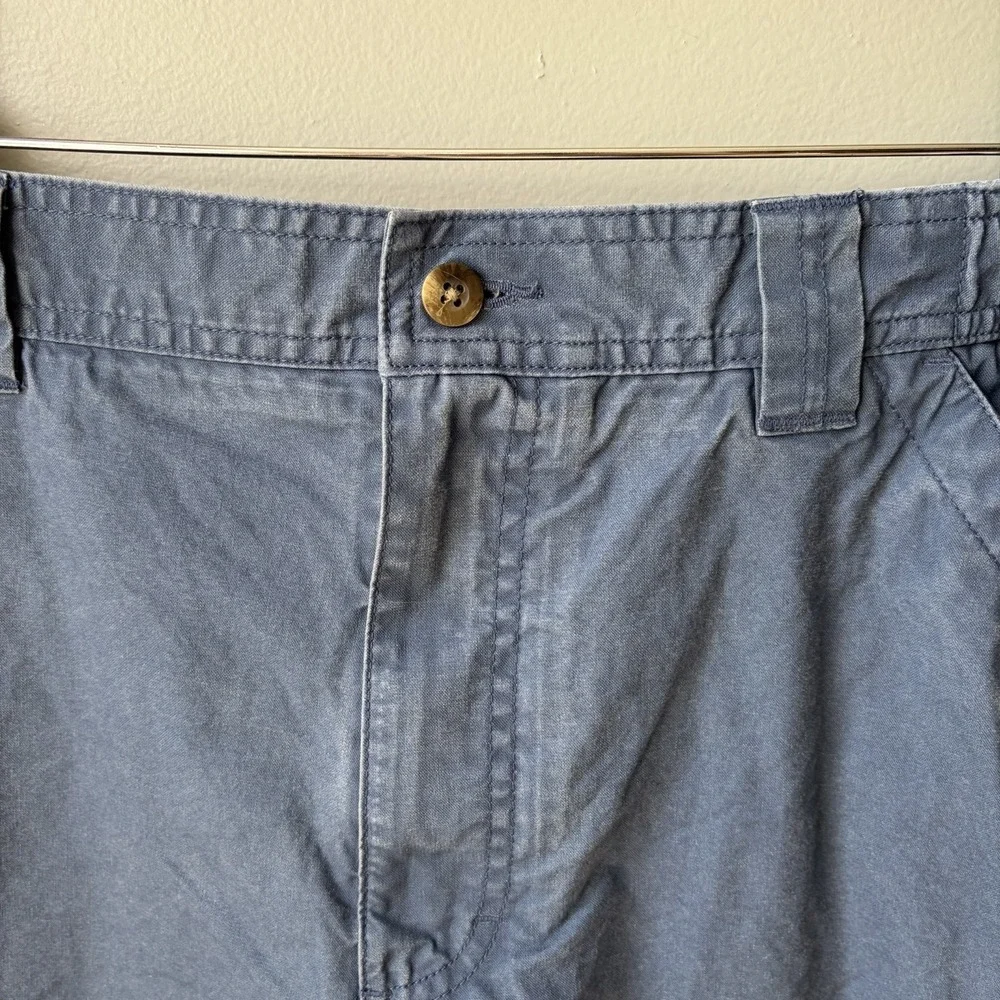 Vintage L.L Bean Comfort Waist Blue Shorts Men's Size 36W -100% Cotton 6